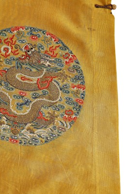 Lot 557 - A fine and rare Imperial women's summer dragon robe, longpao, Chinese, late 19th century