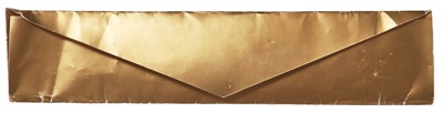 Lot 439 - A pair of rare Slim Barrett for John Galliano metal feather ornaments, 'Dolores' collection, Autumn-Winter 1995-96