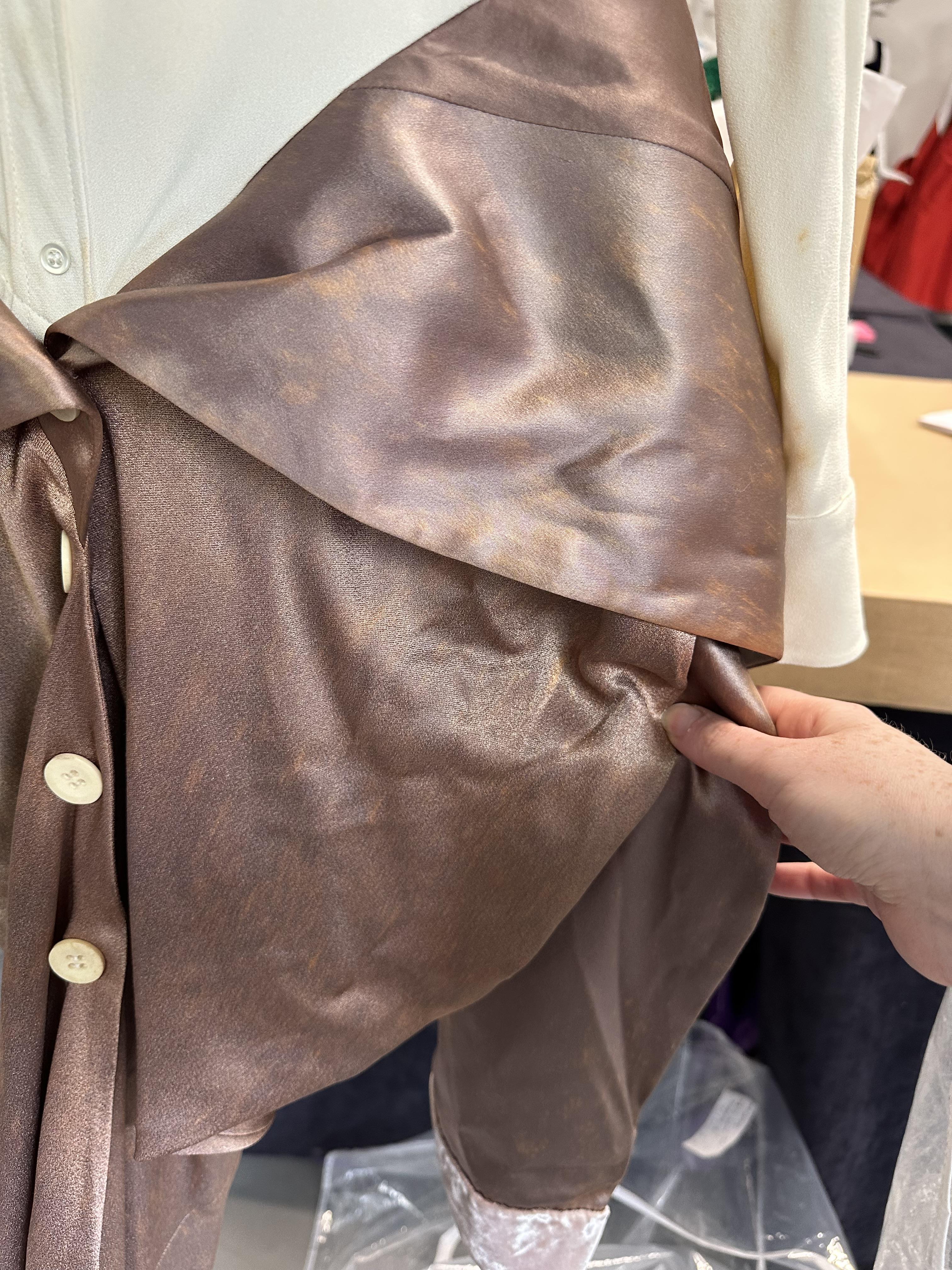 Lot 342 - A rare John Galliano moss-crêpe and satin