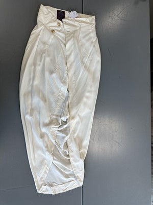 Lot 438 - A rare John Galliano blush-pink moiré faille tailcoat, 'Misia Diva (Pin Up)' collection, Spring-Summer 1995