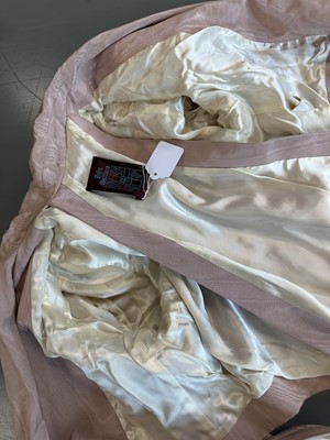Lot 438 - A rare John Galliano blush-pink moiré faille tailcoat, 'Misia Diva (Pin Up)' collection, Spring-Summer 1995
