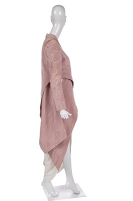 Lot 438 - A rare John Galliano blush-pink moiré faille tailcoat, 'Misia Diva (Pin Up)' collection, Spring-Summer 1995