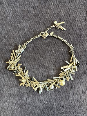 Lot 183 - A Chanel silver-plated charm necklace, Spring-Summer 2006