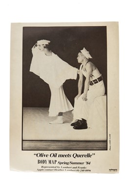 Lot 228 - Hilde Smith fabrics for BodyMap: 'Olive Oil Meets Querelle' collection, Spring-Summer 1984