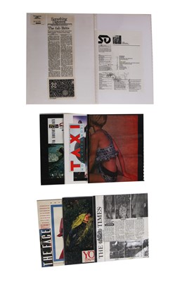 Lot 393 - Hilde Smith fabrics for BodyMap, 'Half World' collection, Autumn-Winter, 1985-86