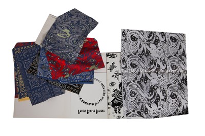 Lot 393 - Hilde Smith fabrics for BodyMap, 'Half World' collection, Autumn-Winter, 1985-86