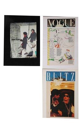 Lot 399 - Hilde Smith fabrics for BodyMap, ‘The Tudors, The Stewart and the The Holah’  Autumn-Winter, 1986-87