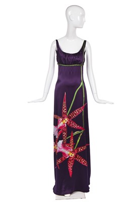 Lot 497 - An Alexander McQueen 'Orchid' dress, 'Pantheon as Lecum' collection, Autumn-Winter 2004-05