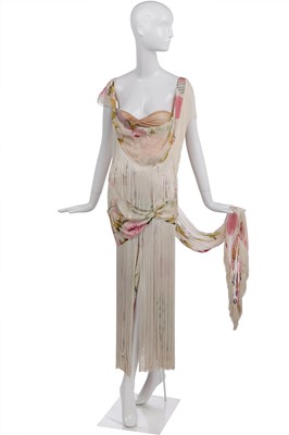 Lot 482 - A Christian Dior by John Galliano chiffon and tulle dress, 'Homage to Marlene' collection, Spring-Summer 2004