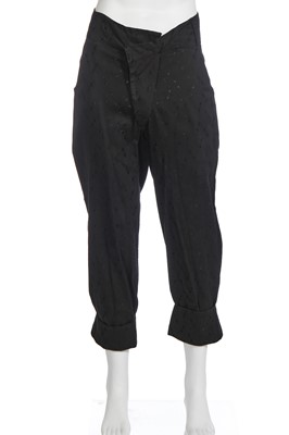 Lot 255 - A pair of Westwood/McLaren trousers, 'Pirate' collection, Autumn-Winter 1981-82