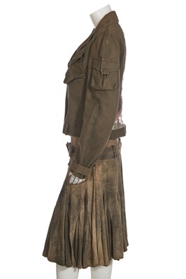 Lot 126 - A John Galliano jacket and skirt, 2000s