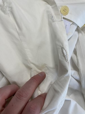 Lot 256 - A John Galliano white cotton ensemble, 'Blanche du Bois' collection, Spring-Summer 1988