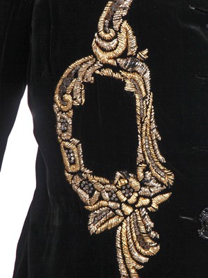 Lot 242 - An Elsa Schiaparelli couture 'Hall of Mirrors' jacket, 'Zodiac' collection, Autumn-Winter, 1938-39