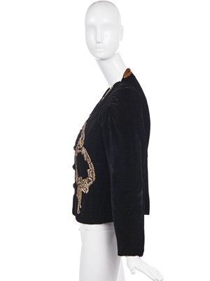 Lot 242 - An Elsa Schiaparelli couture 'Hall of Mirrors' jacket, 'Zodiac' collection, Autumn-Winter, 1938-39