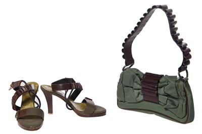 Lot 65 - A group of John Galliano bags and shoes, 2000-2003