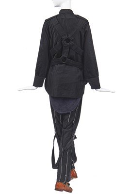 Lot 4 - A Westwood/McLaren Seditionaries complete Parachute /Bondage ensemble, circa 1977