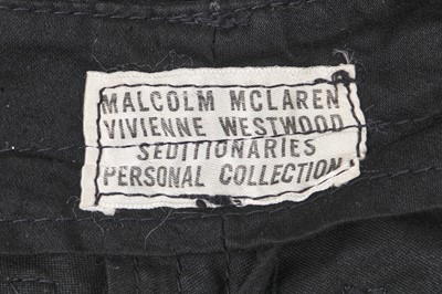 Lot 4 - A Westwood/McLaren Seditionaries complete Parachute /Bondage ensemble, circa 1977