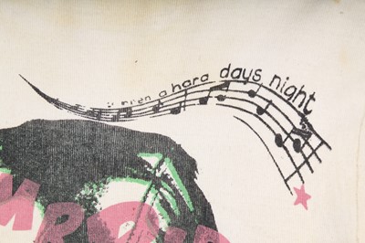 Lot 5 - Pete Burn's Westwood/McLaren 'Cambridge Rapist' t-shirt, 1977