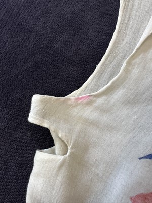 Lot 6 - A Westwood/McLaren Seditionaries 'Anarchy' muslin bondage shirt, circa 1977