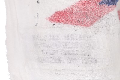 Lot 6 - A Westwood/McLaren Seditionaries 'Anarchy' muslin bondage shirt, circa 1977
