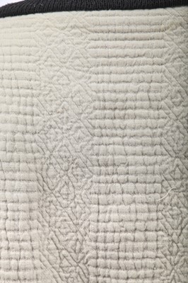 Lot 18 - A Westwood/McLaren grey tubular knit ensemble, 'Punkature' (Hobo) collection, Spring-Summer 1983