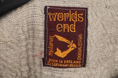 Lot 18 - A Westwood/McLaren grey tubular knit ensemble, 'Punkature' (Hobo) collection, Spring-Summer 1983