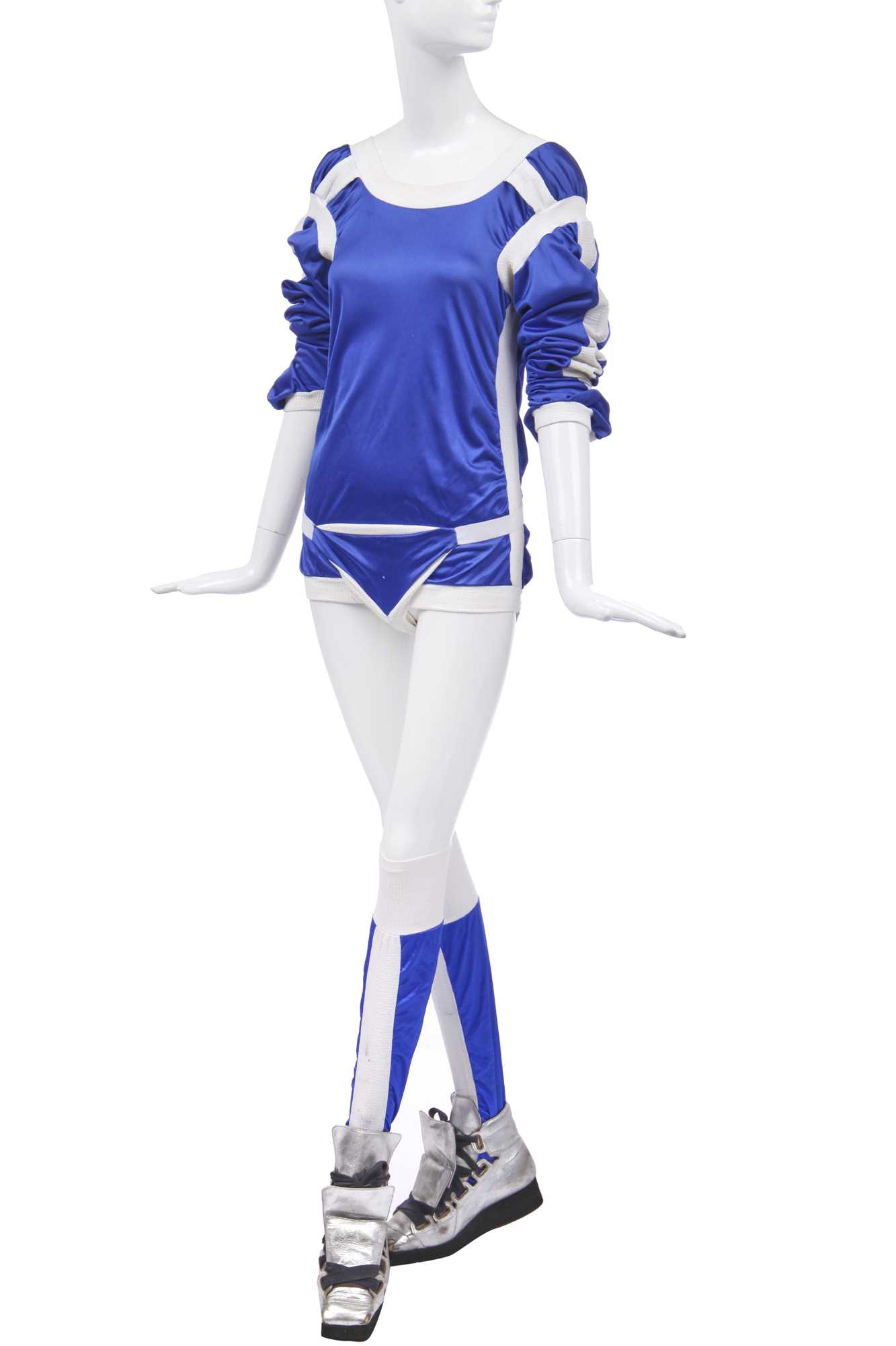 Lot 22 - A Vivienne Westwood complete sports-inspired ensemble, 'Hypnos' Spring-Summer, 1984