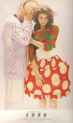 Lot 24 - A Vivienne Westwood giant polka-dot ensemble, 'Mini-Crini', Spring-Summer, 1986
