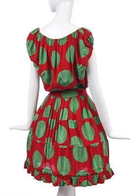 Lot 24 - A Vivienne Westwood giant polka-dot ensemble, 'Mini-Crini', Spring-Summer, 1986