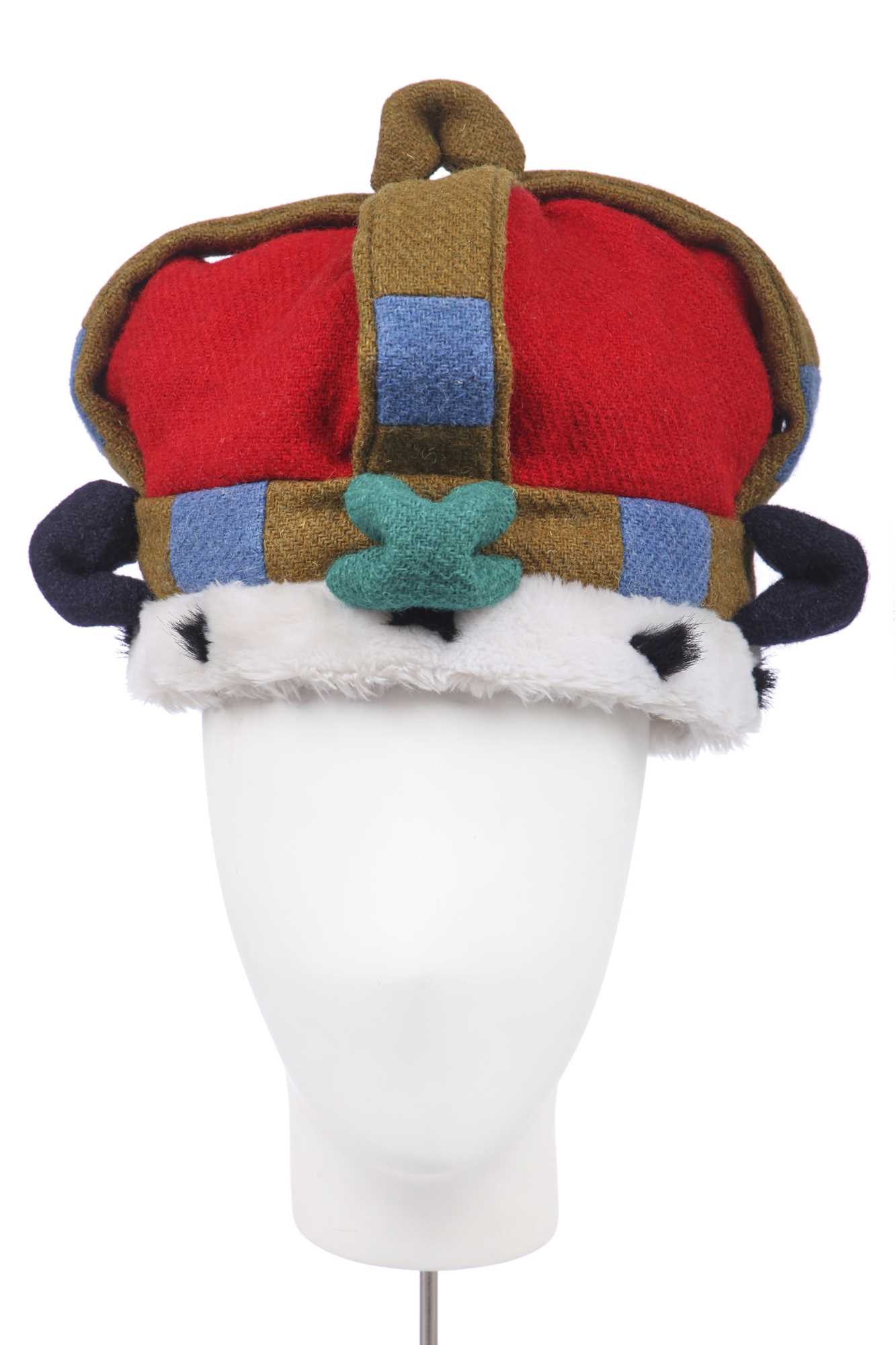 Lot 26 - A Vivienne Westwood crown, 'Harris Tweed' collection, Autumn-Winter, 1987-8