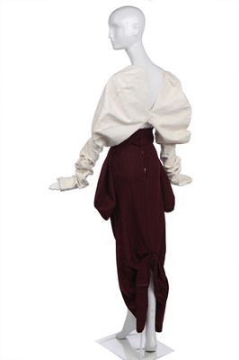 Lot 369 - Rare John Galliano prototypes for 'Ludic Game' and 'Forgotten Innocents', 1985-87