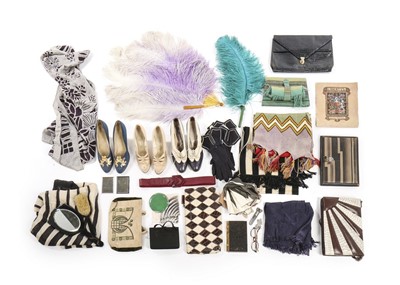 Lot 263 - A group of accessories, 1920s-40s, including...