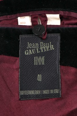 Lot 429 - A Jean Paul Gaultier ensemble, 'Chic Rabbi' collection, autumn-winter 1993-94