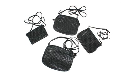 Lot 106 - A Bottega Veneta woven leather handbag, modern,...