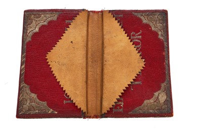 Lot 214 - An embroidered wallet for Edward Pakenham, Moroccan, 1761