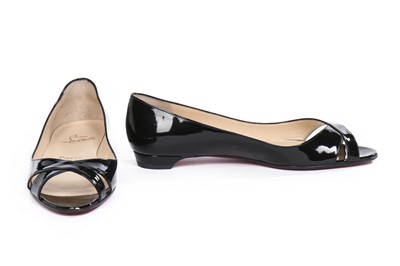 Lot 20 - Three pairs of Christian Louboutin shoes,...