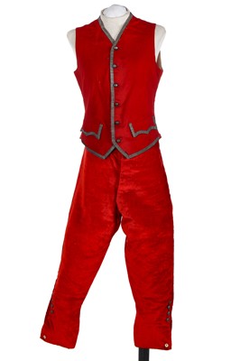 Lot 478 - A household livery for the Sandes family of County Kerry, Ireland, 1870s