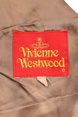 Lot 30 - A Vivienne Westwood men's Time Machine suit, Autumn-Winter 1988-89