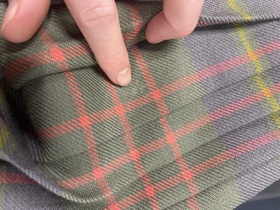 Lot 36 - A Vivienne Westwood men's tartan kilt ensemble, 'Time Machine', Autumn-Winter, 1988-89