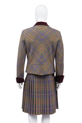 Lot 36 - A Vivienne Westwood men's tartan kilt ensemble, 'Time Machine', Autumn-Winter, 1988-89
