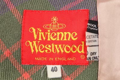 Lot 36 - A Vivienne Westwood men's tartan kilt ensemble, 'Time Machine', Autumn-Winter, 1988-89