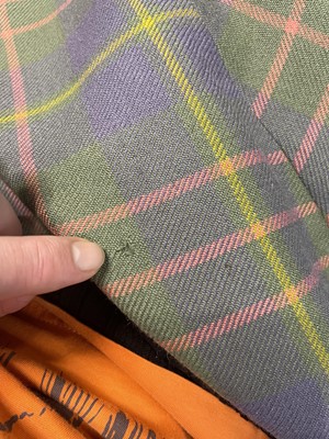 Lot 36 - A Vivienne Westwood men's tartan kilt ensemble, 'Time Machine', Autumn-Winter, 1988-89