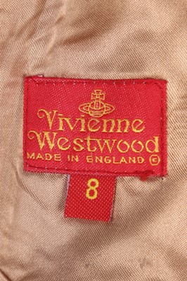 Lot 31 - A Vivienne Westwood complete black velvet ensemble, 'Time Machine', Autumn-Winter, 1988-89