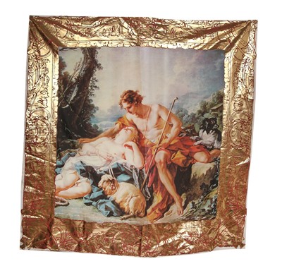 Lot 40 - A fine Vivienne Westwood Boucher-print complete corset ensemble, 'Portrait' collection, Autumn-Winter, 1990-91