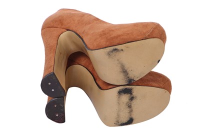 Lot 40 - A fine Vivienne Westwood Boucher-print complete corset ensemble, 'Portrait' collection, Autumn-Winter, 1990-91