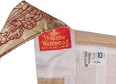 Lot 40 - A fine Vivienne Westwood Boucher-print complete corset ensemble, 'Portrait' collection, Autumn-Winter, 1990-91