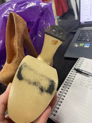 Lot 40 - A fine Vivienne Westwood Boucher-print complete corset ensemble, 'Portrait' collection, Autumn-Winter, 1990-91