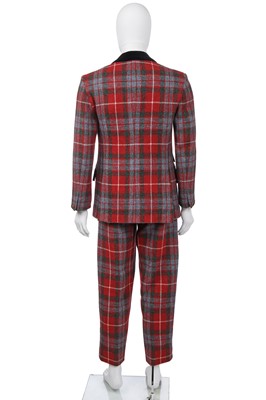 Lot 45 - A Vivienne Westwood men's Harris tweed tartan suit, 'Dressing Up' collection, Autumn-Winter, 1991-92