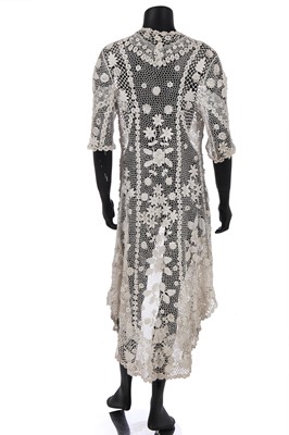 Lot 217 - An Irish crochet coat, 1910s