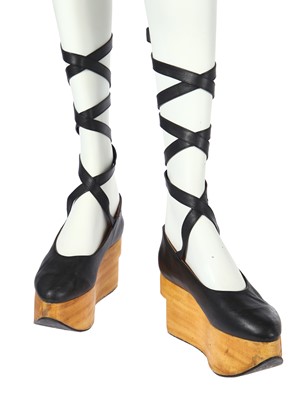 Lot 130 - A pair of Vivienne Westwood Rocking Horse shoes, 1990s